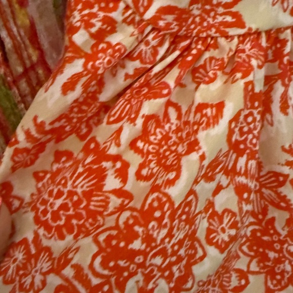 Band of the Free Vibrant Orange Floral Mini Dress - Picture 8 of 8